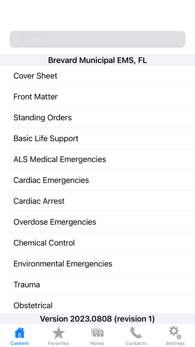 Brevard Municipal EMS Screenshot