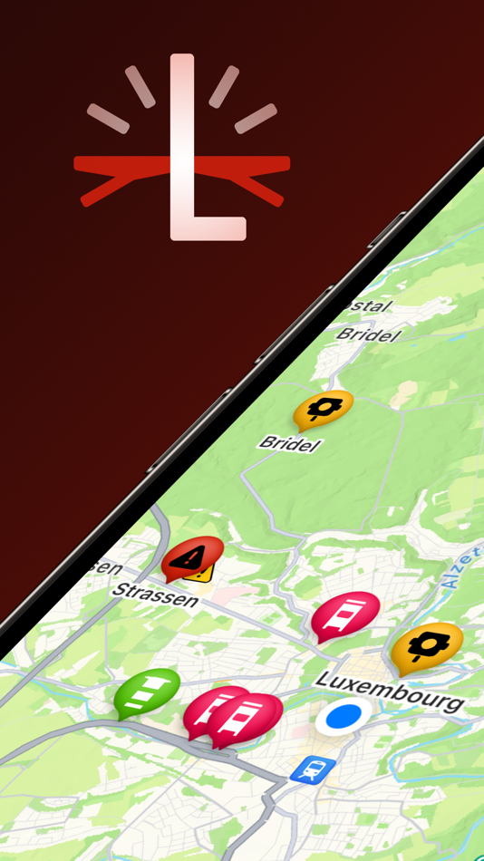 #1. LuxRoads (iOS) 由: Pit Schneider