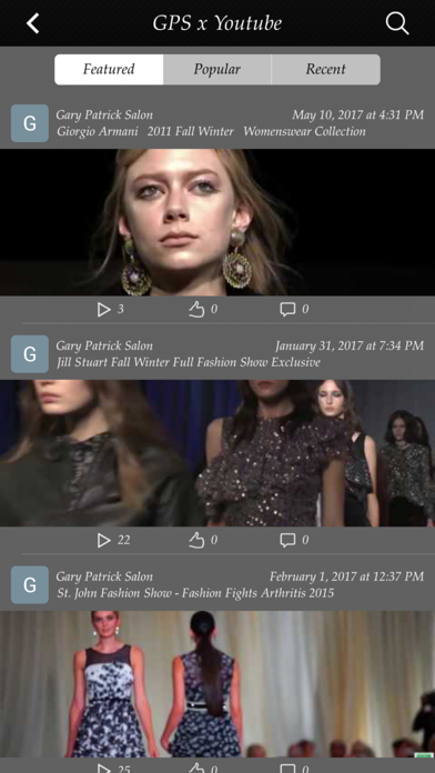 Gary Patrick Salon Screenshot