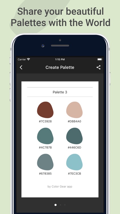 Color Gear X: create Palette screenshot-5