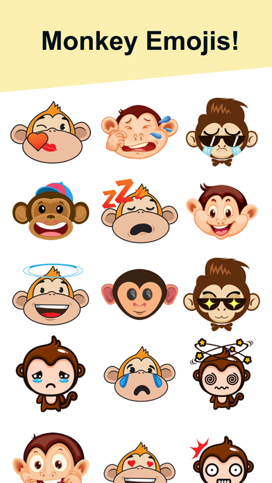 Monkey Emojis! Screenshot