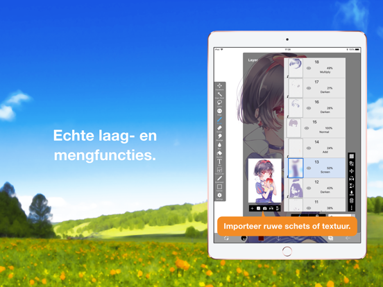 ibis Paint X iPad app afbeelding 3