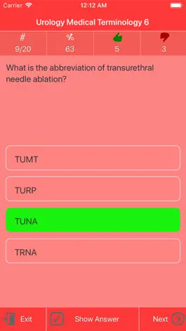 Game screenshot Urology Medical Terms Quiz hack