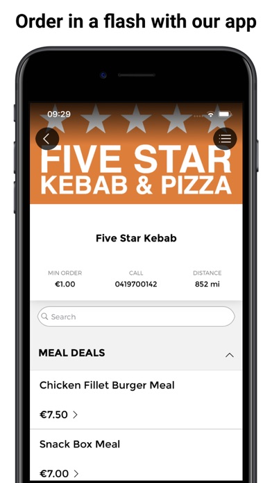 Screenshot #1 pour Five Star Kebab