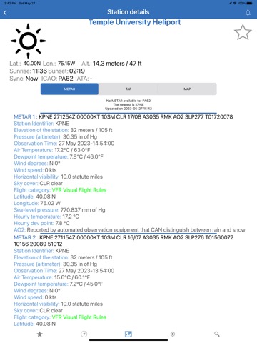 NOAA Aviation PRO Live Weatherのおすすめ画像7