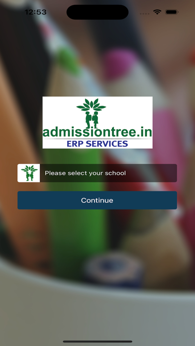 admissiontree.in ERP Services Screenshot