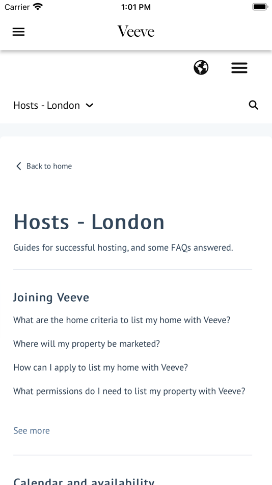 #4. Veeve Host App (iOS) Podle: Veeve