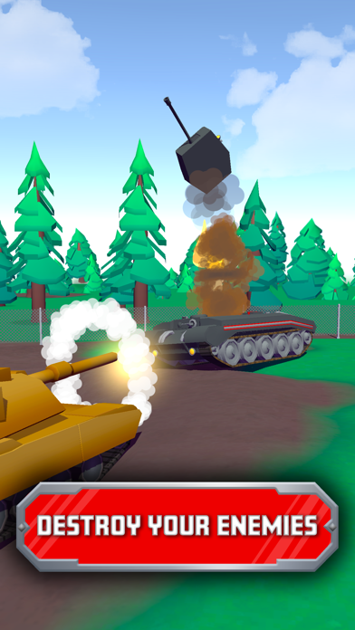 Idle Tank Tycoon Battle Royale Screenshot