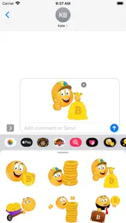 bitcoin emojis iphone screenshot 3