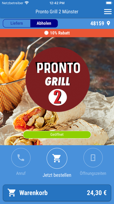 Pronto Grill 2 Münster Screenshot