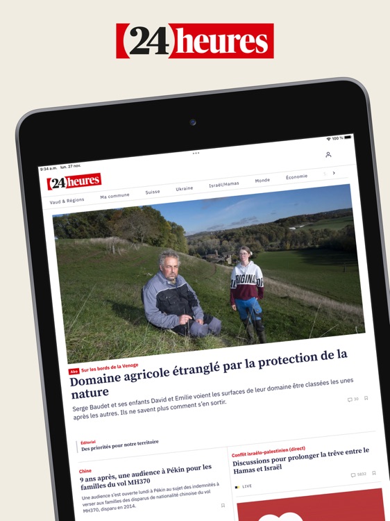 24 heures - Tablette