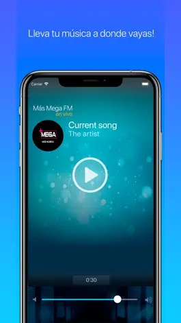 Game screenshot Más Mega FM apk