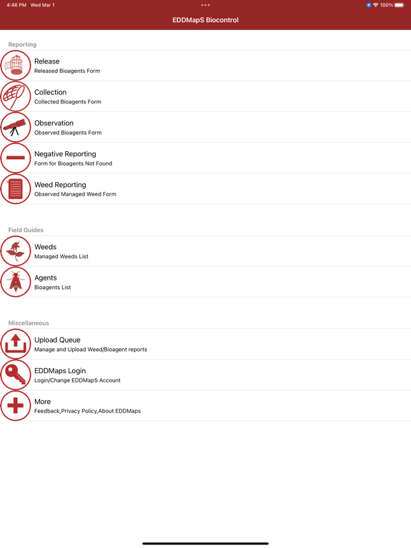 Screenshot #4 pour EDDMapS Biocontrol