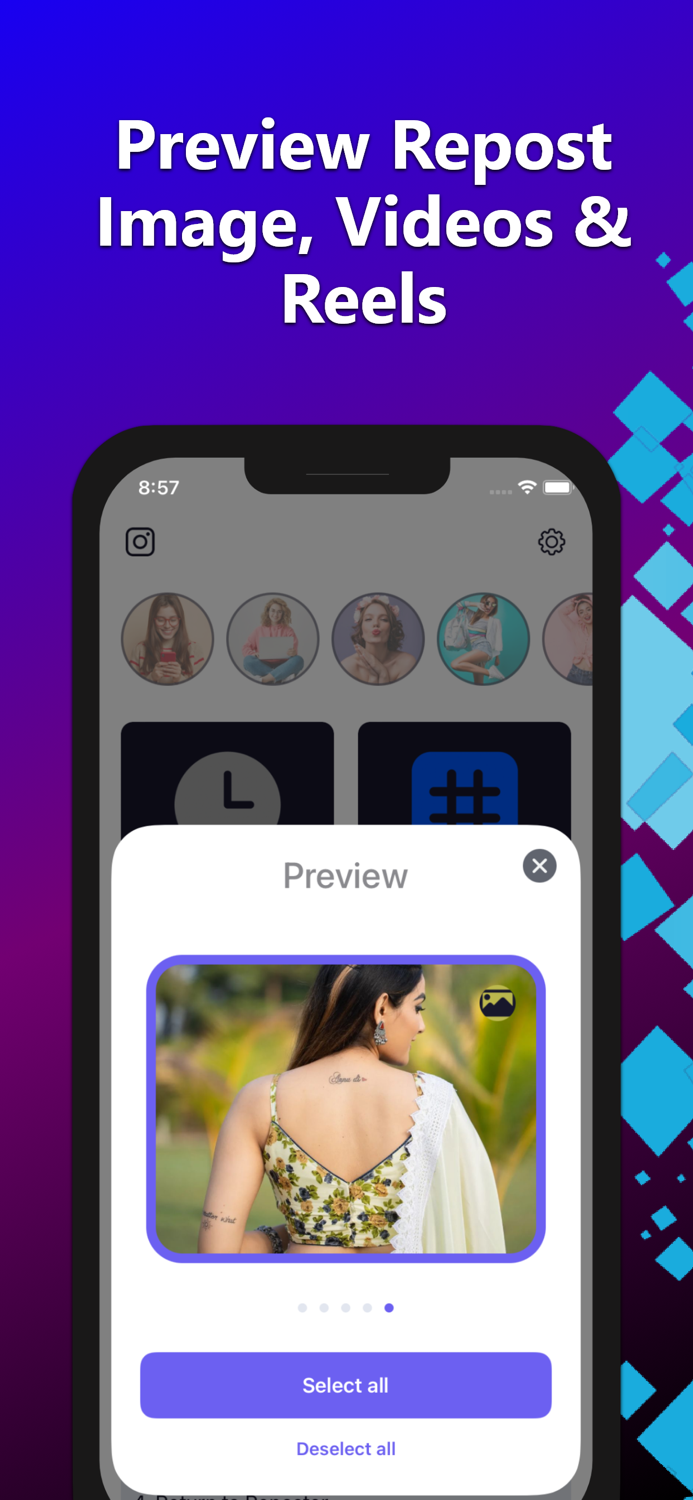 Repost  For Instagram