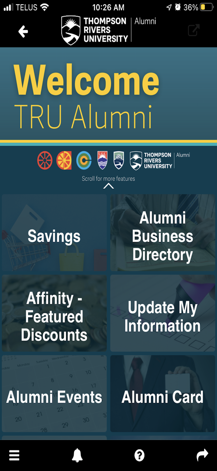 TRU Alumni App