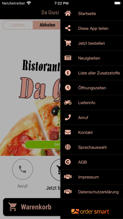 Da Giusi Ristorante Screenshot