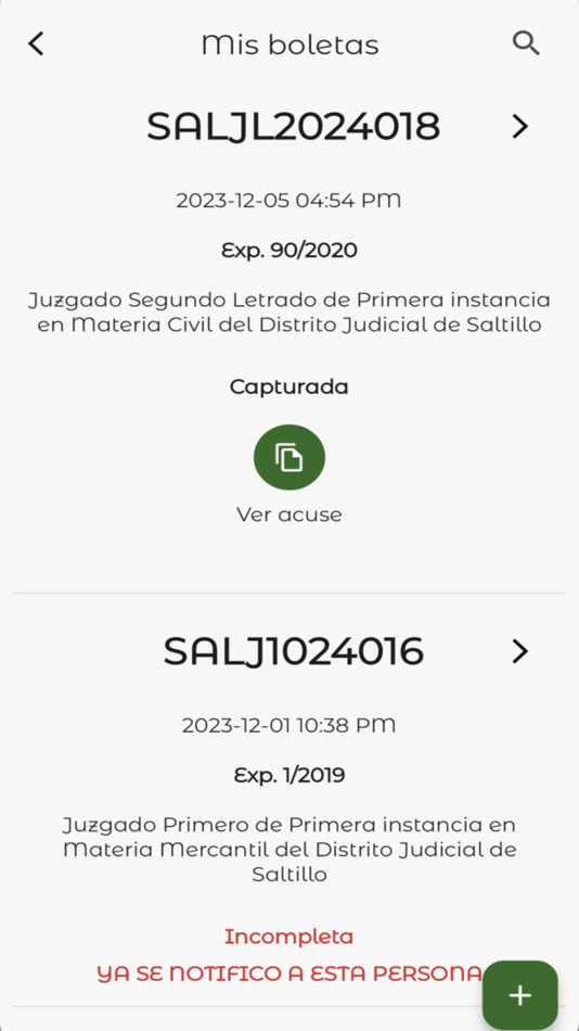 #7. Poder en Líne@ (iOS) Podle: Poder Judicial del Estado de Coahuila de Zaragoza