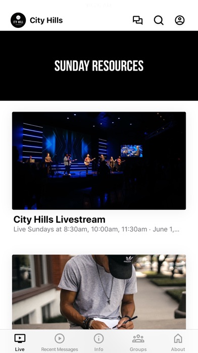City Hills Church Screenshot