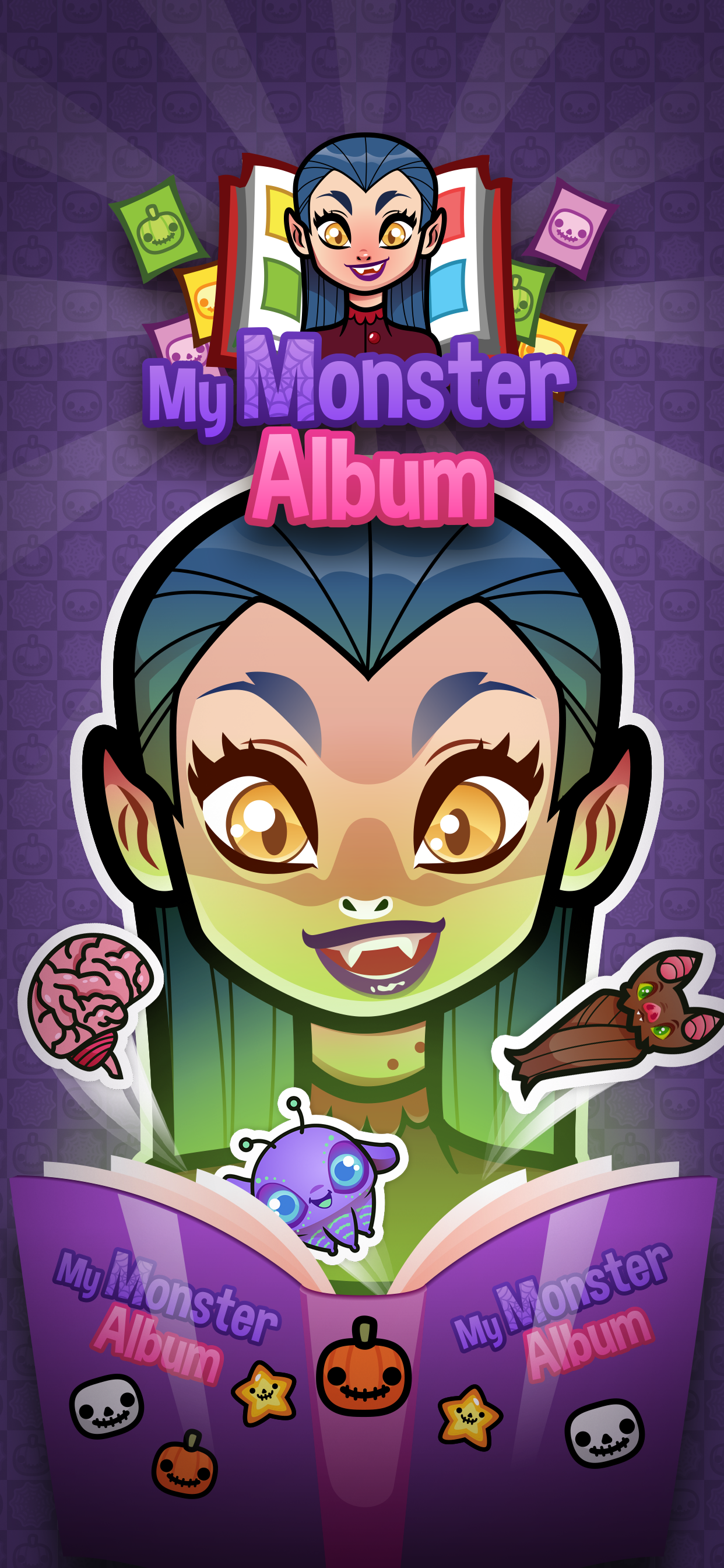 My Monster Album: Sticker Book