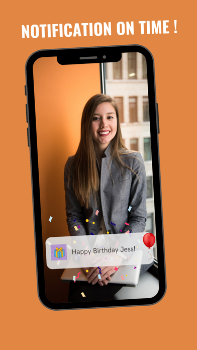 Birthday Reminder  | On Time Screenshot