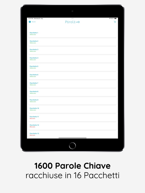 Screenshot #5 pour Parola Chiave Giochi di parole