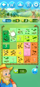 Happy Farm: fill in the fields screenshot #1 for iPhone