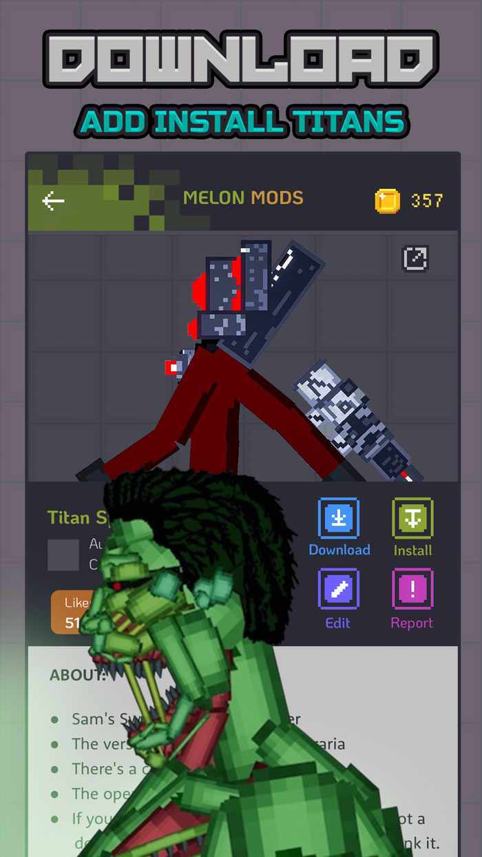 Five Mods for Melon Playground