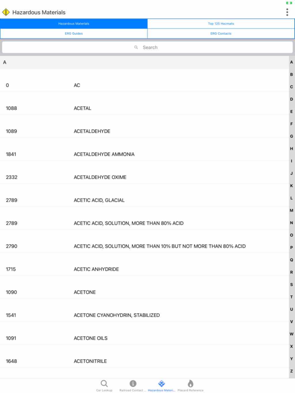 AskRail iPad screenshot 4 - Reference app