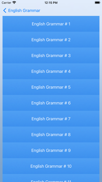 English Grammar Tutorialのおすすめ画像2