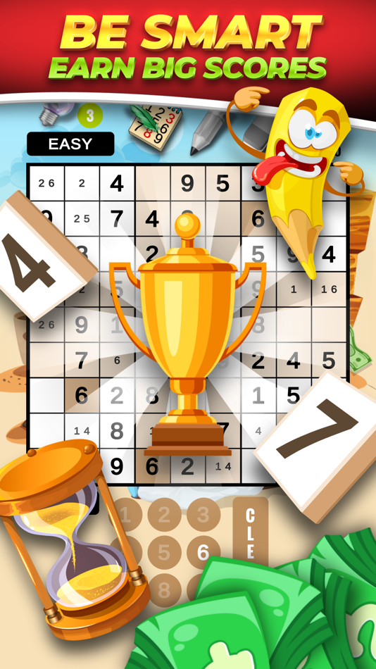 #3. Sudoku Classic & Number Master (iOS) Podle: CodeCube Brothers Partnership