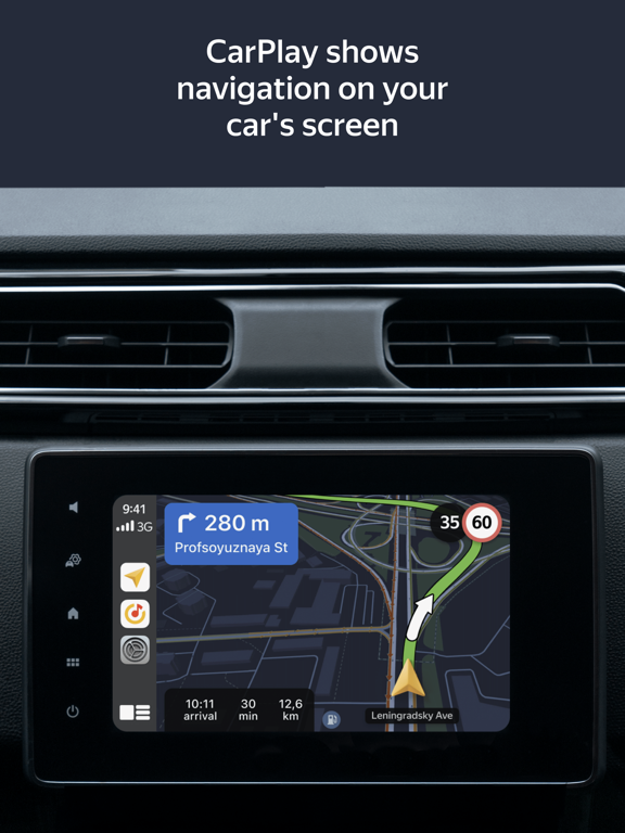 Screenshot #4 pour Yandex Navi – navigation, maps