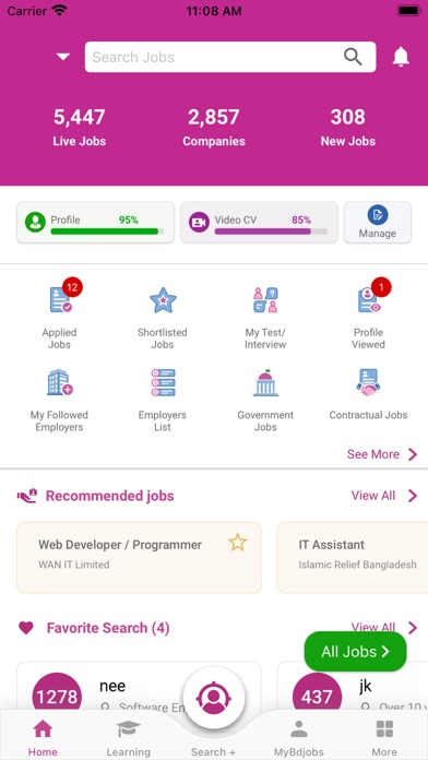 Bdjobs Screenshot