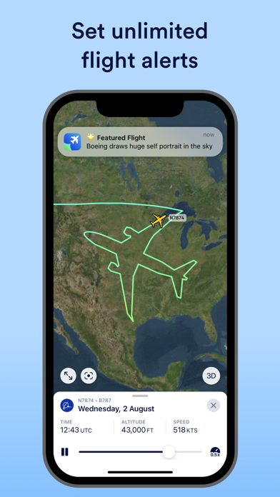 Plane Finder ⁃ Flight Tracker Screenshot