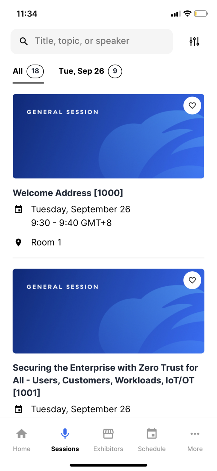 Zenith Live 23 Singapore