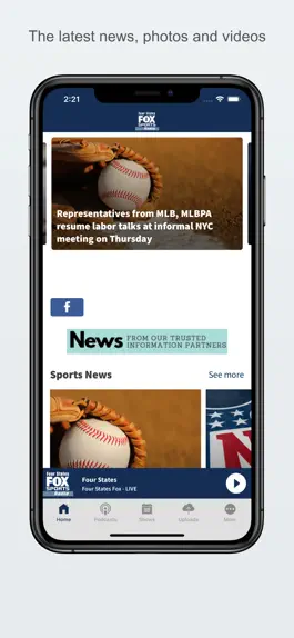 Game screenshot Four States Fox Sports Radio mod apk