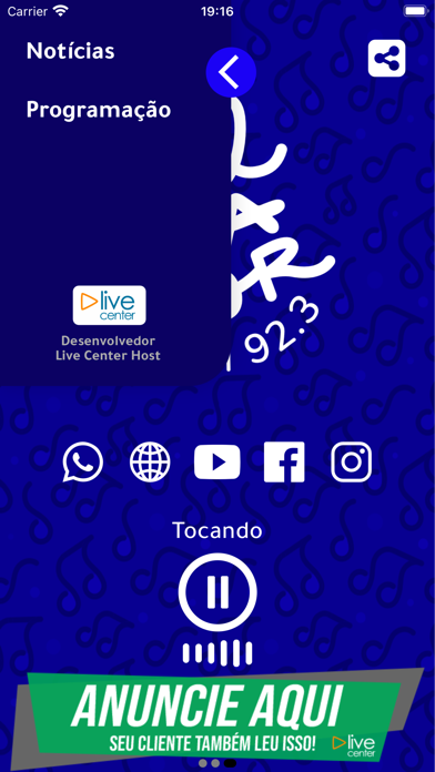 Rádio Salvador FM Screenshot