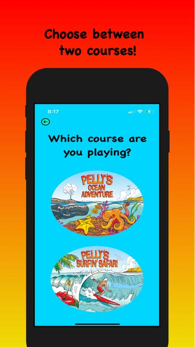 Pelly's Mini Golf Scorecard Screenshot