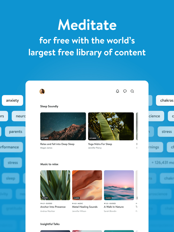 Insight Timer - 瞑想アプリのおすすめ画像3