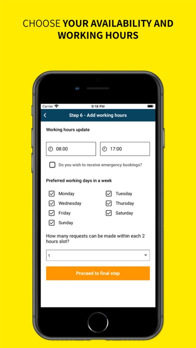 Reachaus for service provider Screenshot