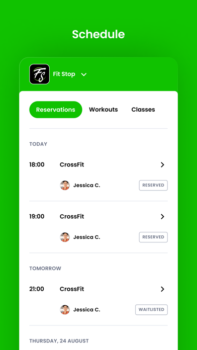 Fit Stop CrossFit Screenshot