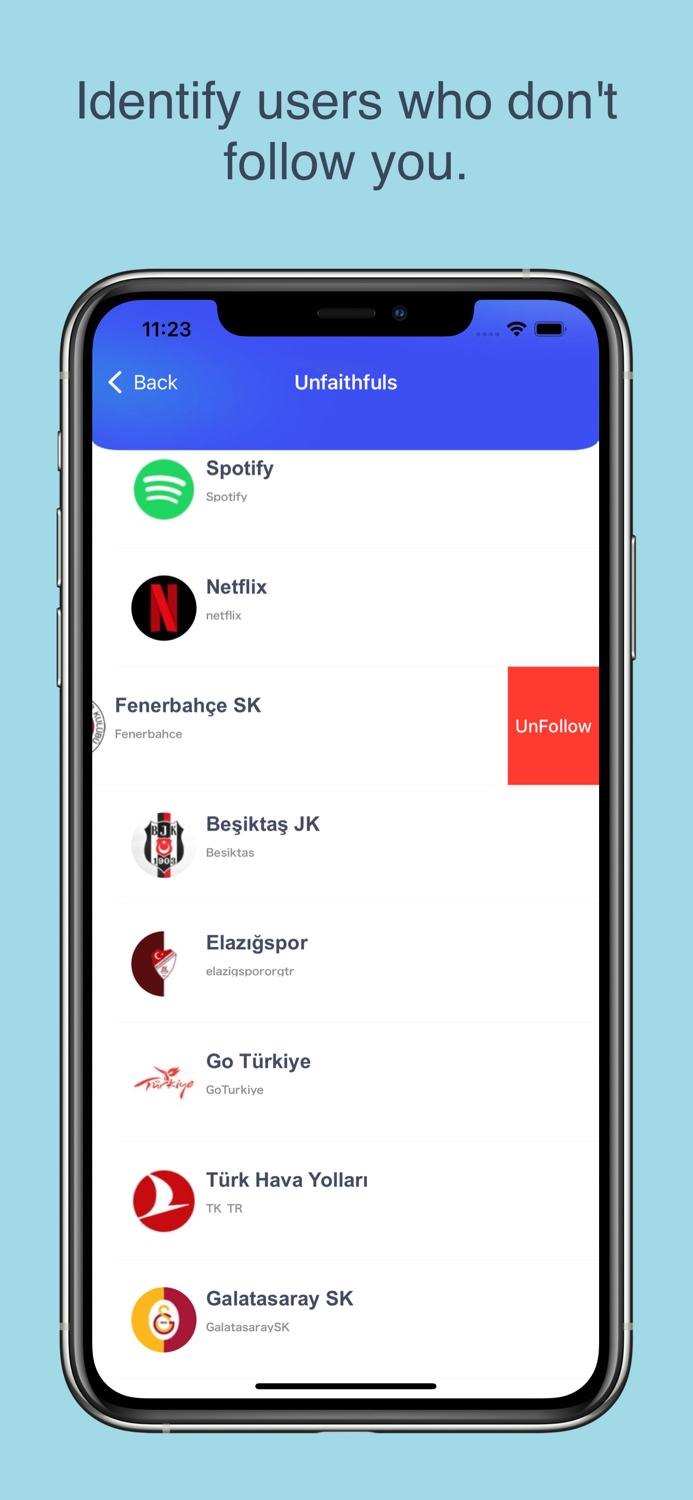 Reports Followers for Twitter