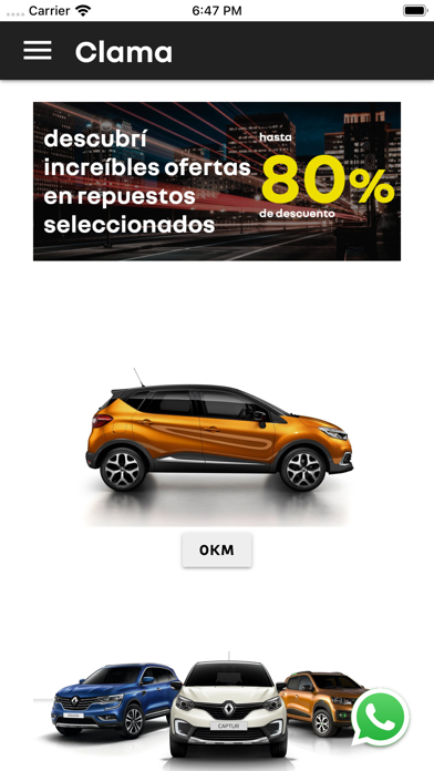 Clama S.A. Screenshot