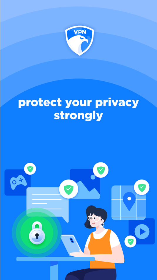 #4. Eagle VPN Plus (iOS) 由: XINGYUAN TECHNOLOGY PTE. LTD.