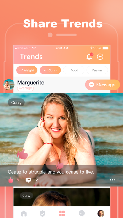 BBW Dating, Meet Curvy - Plusr Screenshot