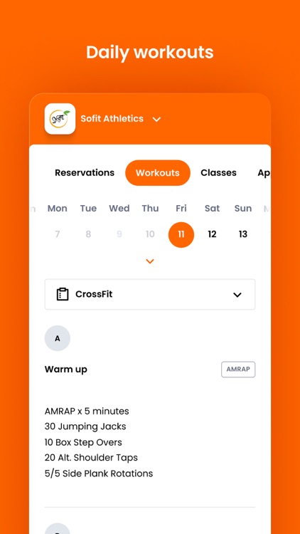 Sofit Athletics screenshot-3