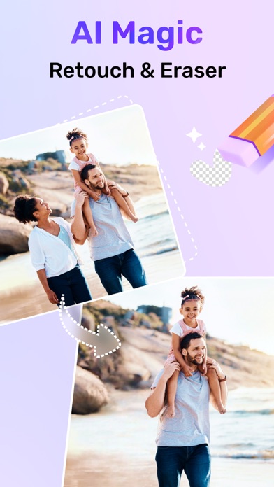 AI Magic Retouch Object Remove Screenshot