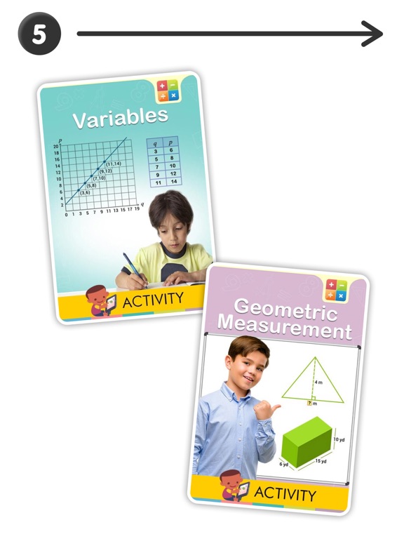 Math Games for 5th Grade Kids iPad screenshot 7 - Education app