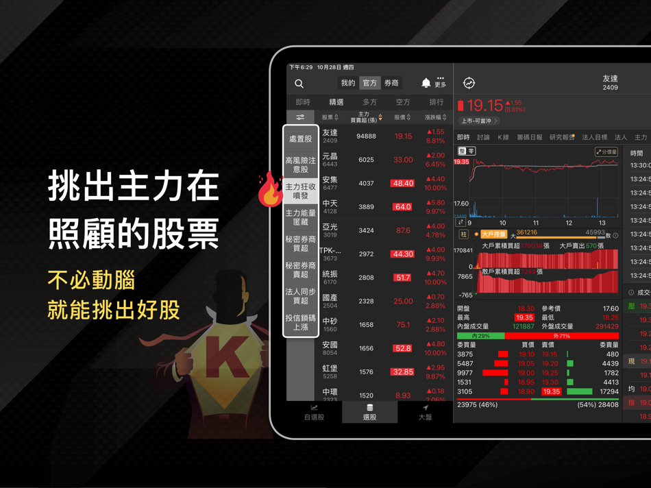 #5. 籌碼K線 for iPad (iOS) 由: CMoney