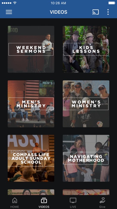 Compass Bible Church Screenshot