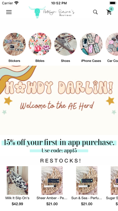 Adelyn Elaine's Boutique Screenshot